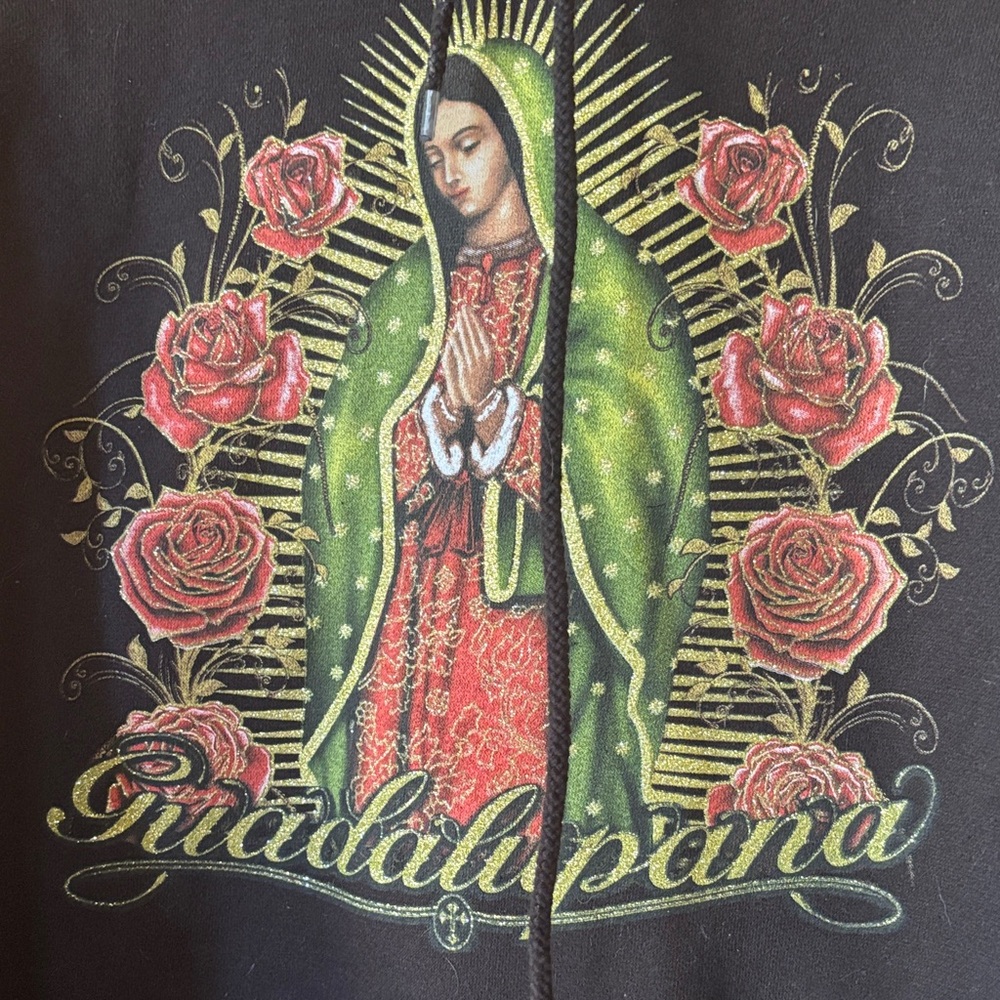 Guadalupe glitter hoodie - Picture 2 of 6